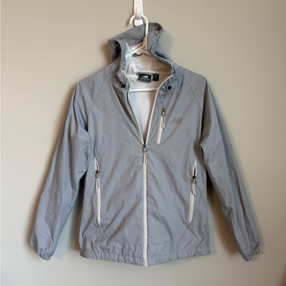 New Balance Grey Rain Jacket